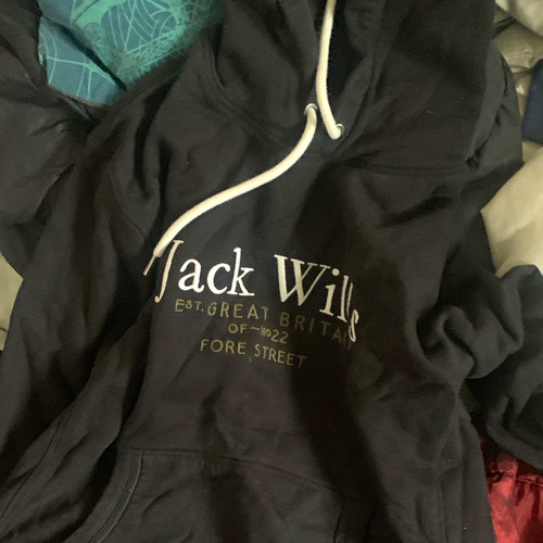 Jack wills black pullover - black,